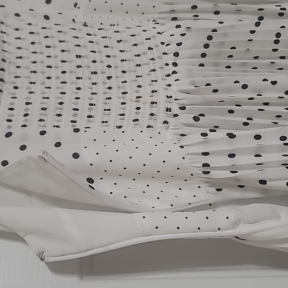 Banana Republic polka dot dress size 4 - Picture 4 of 5